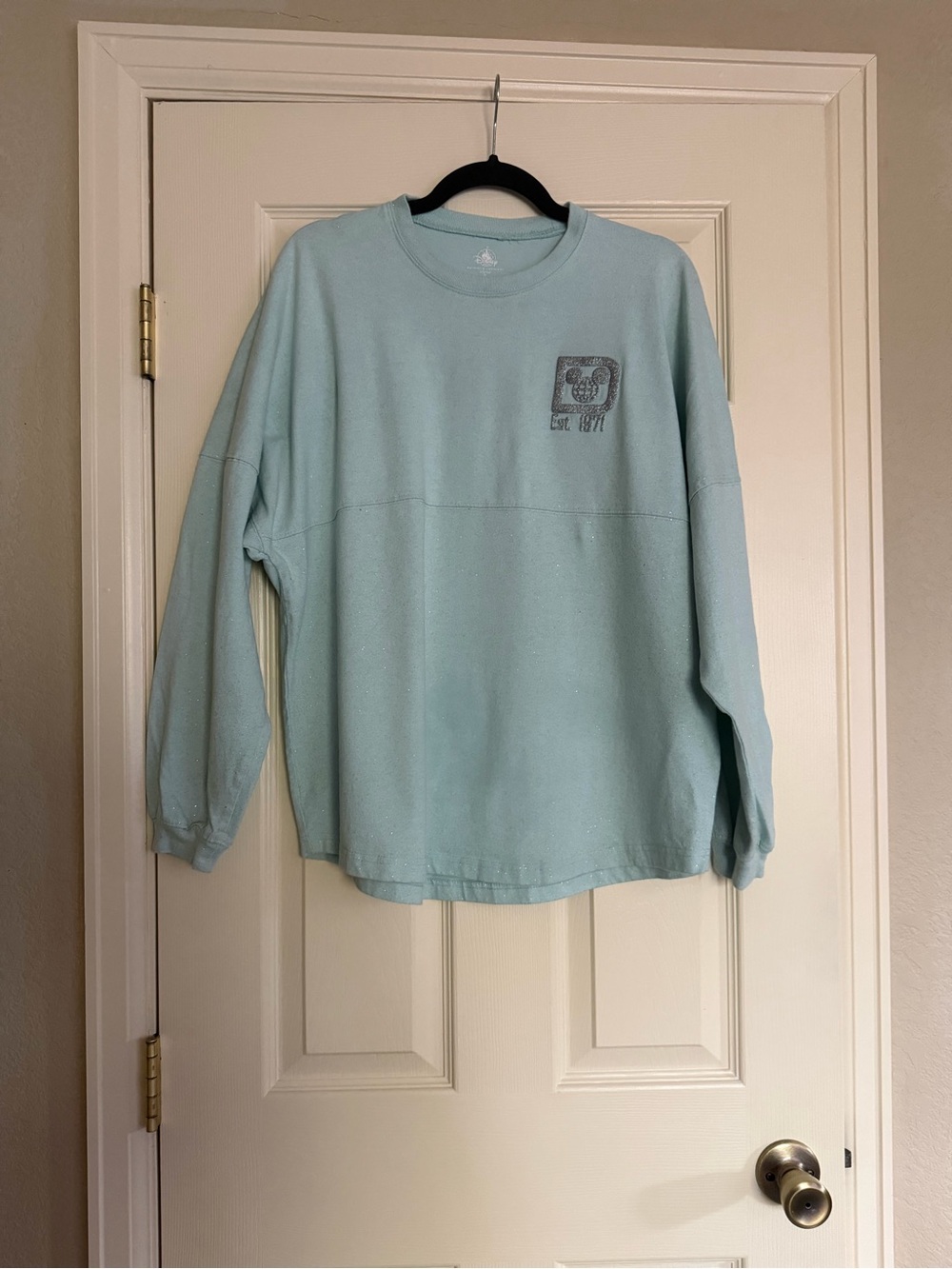 Sparkly Light Blue Spirit Jersey M